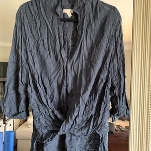 Urban outfitters blue blouse